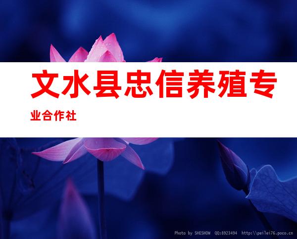文水县忠信养殖专业合作社